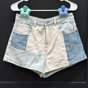 PacSun Patchwork "Mom Short"